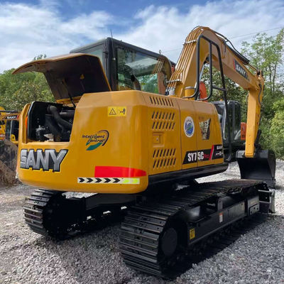 เครื่องขุด Sany SY75C เครื่องจักรกลก่อสร้าง 7280 kg