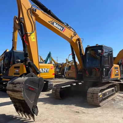 ใช้ SANY SY135 Excavator ความแข็งแรงสูง Excavator เก่าไฮดรอลิก Crawler