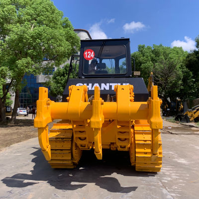 SHANTUI SD22 ใช้ไฮดรอลิก Crawler บูลโดเซอร์ 23400kg สําหรับการก่อสร้าง
