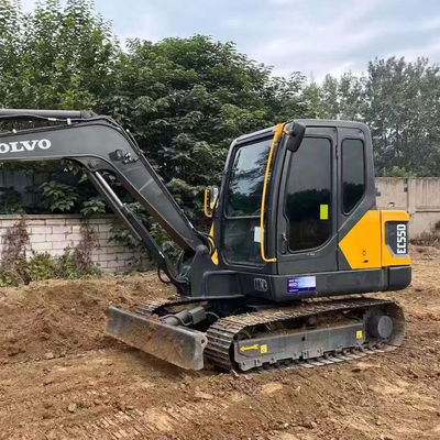 2000 รอบต่อนาที 36.5kw วอลโว EC55D ถังมือสอง อุปกรณ์ก่อสร้าง
