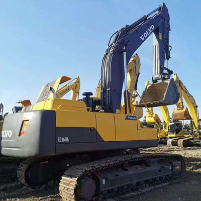 งานการถล่ม เครื่องขุดที่ใช้ VOLVO EC360 170kW เครื่องส่งน้ํา