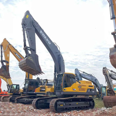 อุปกรณ์เครื่องขุดน้ําแข็งที่ใช้ VOLVO EC480 ประหยัดเชื้อเพลิงสําหรับการทําลาย