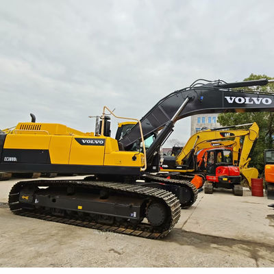 เครื่องยนต์ดีเซล Volvo Excavator Volvo 380DL เครื่องขุด Crawler สําหรับการถอน