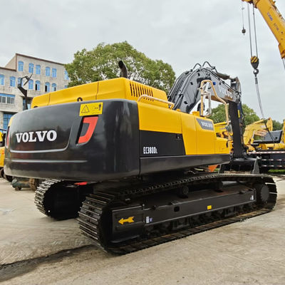 เครื่องยนต์ดีเซล Volvo Excavator Volvo 380DL เครื่องขุด Crawler สําหรับการถอน