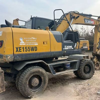 หน่วยงานหนัก 93kW ถังล้อมือสอง Digger XCMG150 Crawler Excavator