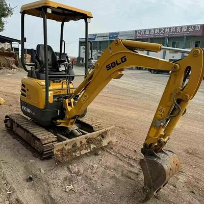 เครื่องจักรกลก่อสร้างที่ใช้งาน เครื่องขุดขนาดเล็ก SDLG 16 85kW สําหรับงานเหมืองหิน