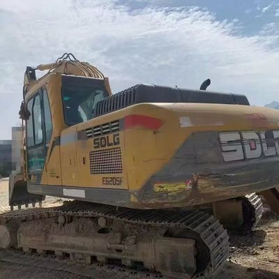 ไฮดรอลิกใช้ Excavator Digger SDLG 205 119kW สําหรับการดําเนินงานเหมืองแร่