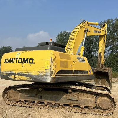 24600kg SUMITOMO SH240 เครื่องขุดมือสองสําหรับการก่อสร้าง