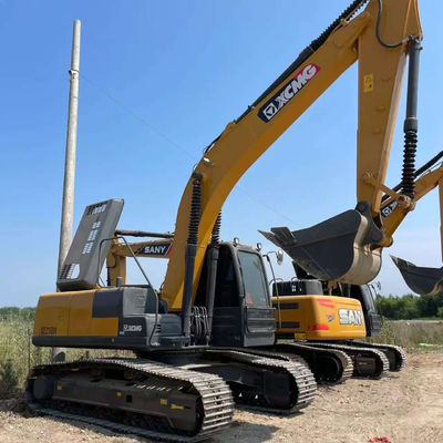 89KW เครื่องขุดไฮดรอลิกมือสอง XCMG XE215 อุปกรณ์ก่อสร้างหนักมือสอง