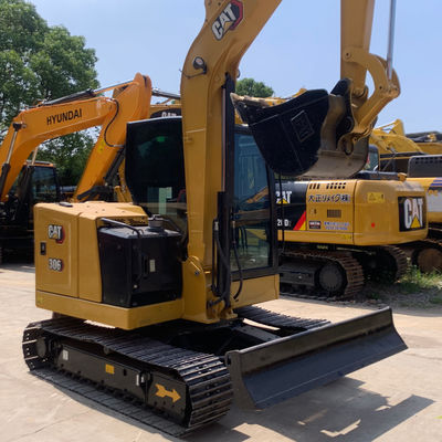 ภาระหนัก เก่าแมว Excavator CAT 306 Crawler เครื่องขุดไฮดรอลิก 5800kg