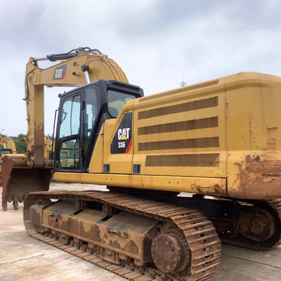เครื่องขุดน้ําแข็งมือสอง Cat336 เครื่องจักรก่อสร้างขนาดเล็กเก่า