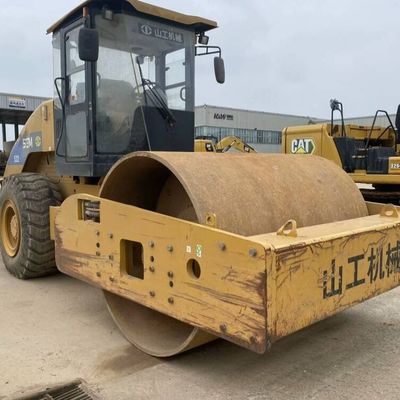 เออร์กอนอมิค Single Drum Old Road Roller ใช้ SEM 522 โรลเลอร์ 140 kW