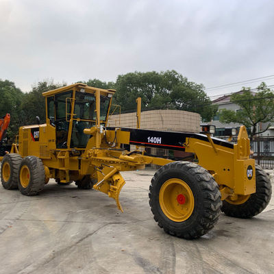 สีเหลือง 715 มิลลิเมตร ปะทะ CAT ใช้ Grader ประหยัดพลังงานสําหรับงานบํารุงรักษา